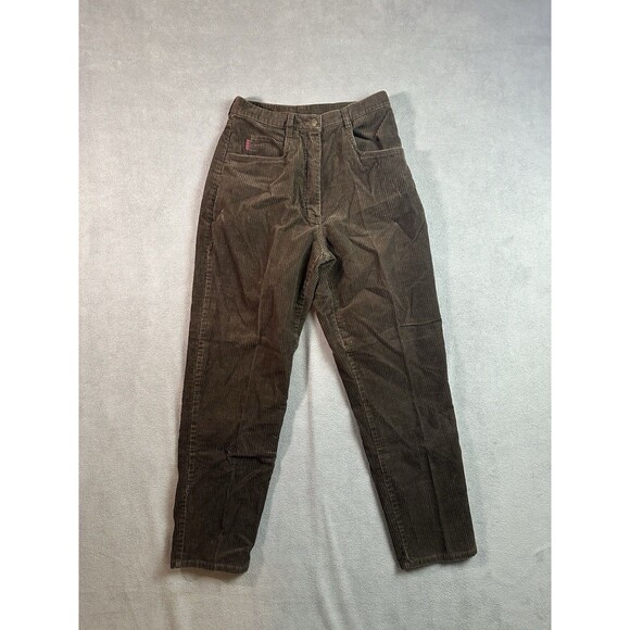 Woolrich Pants - Vtg Woolrich Brown Straight Leg Corduroy Sable Pants Womens Size 12 Baggy Y2K